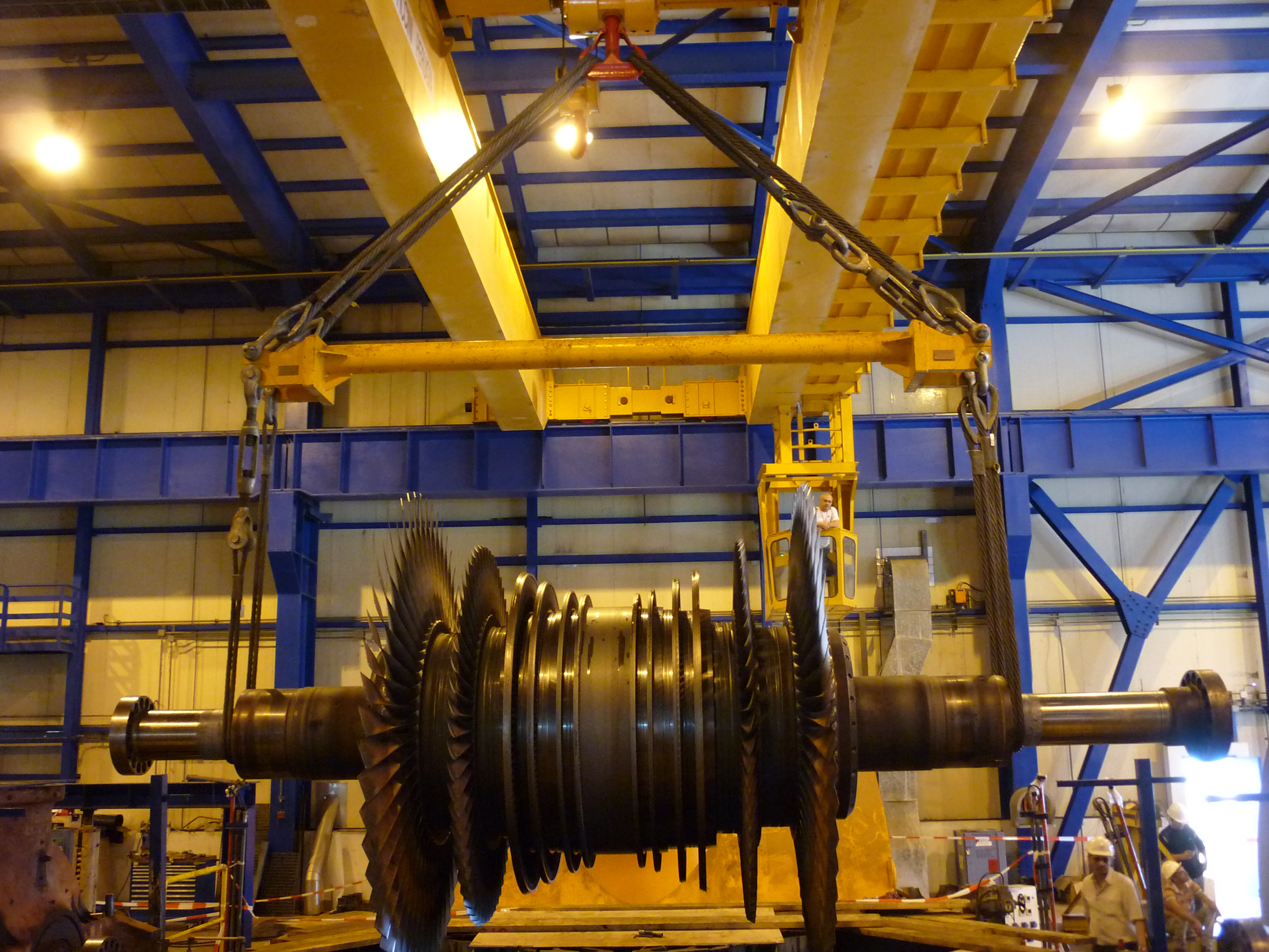 Major Overhaul of Steam Turbine in Zahrani CCPP.